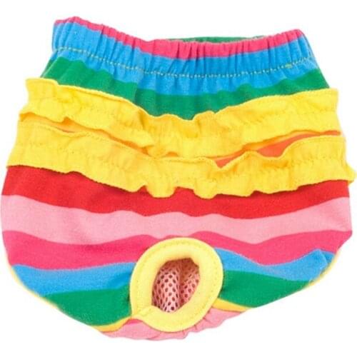 Female Pet Dogs Physiological Menstrual Hygiene Pants Estrus Small Pet Dogs Puppy Cat Clothes Dog Panties