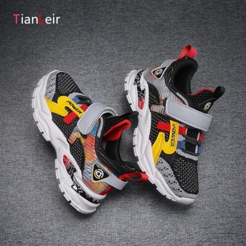 2021 High Quality Children Sneakers Boys Breathable Mesh Sports Shoes For Boys Fashion Casual Kids Shoes Boys Chaussure Enfant