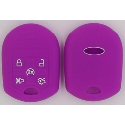 3PC Remote Silicone Car Fob Key Case Cover For Ford Focus Mondeo Festiva Fusion Suit Fiesta KA Holder Protector