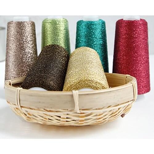 50g gold and silver yarn wholesale Knitting Yarn Crochet Yarn Fabric Yarn Macrame Yarn Metallic Yarn Fancy All for Needlework