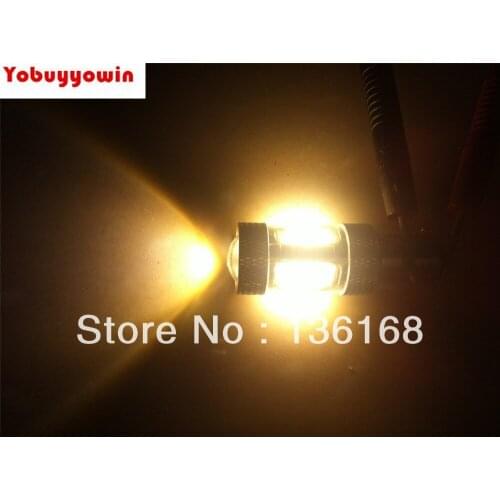 Free Shipping 2PCS/Lot 80w Warm White 4000-4500K Canbus CREE Chip H7/H8/H9/H11/H10/H16/9005/9006/P13W foglight Car LED Fog light