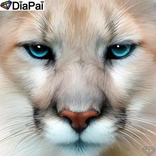 DiaPai 100% Full Square/Round Drill 5D DIY Diamond Painting "Animal tiger" Diamond Embroidery Cross Stitch 3D Decor A20562