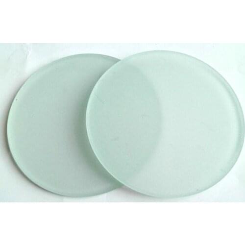 95mm Stereo Microscope Translucent Frosted Glass Board Ground Glass Plate Working Stage