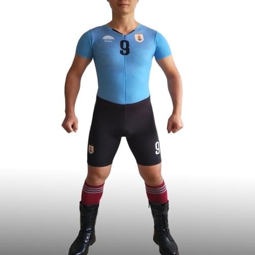 Badiace SUAREZ Man Fast Running Speed Suit One Piece Suit Professional Athlete Leotard Track Field Singlet Customizable