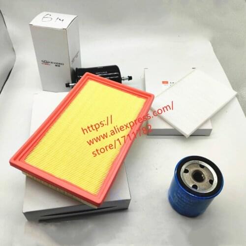 Filter Set For Chery 2/3x Air Filter&Fuel Filter&Oil Filter&Carbin Filter