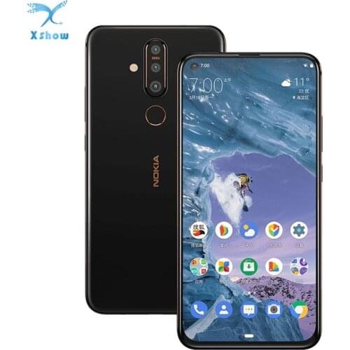 Original Nokia X71 Global Rom Mobile Phone Android 9 6.39" Snapdragon 660 Octa Core 48MP Camera Fingerprint 4G LTE Smartphone