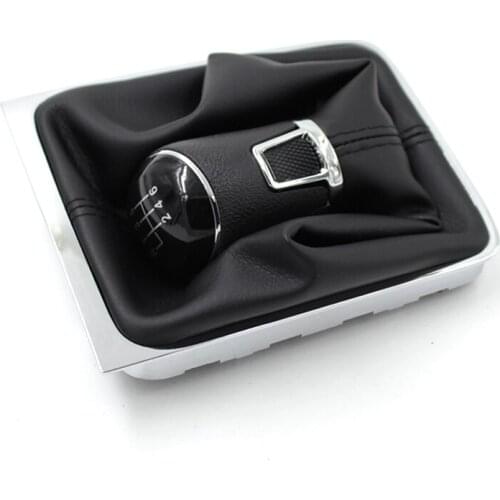 For VW Passat B6 01-05 3AA711113A Gear Shift knob 12mm Chrome Finishing 5 Speed and 6 Speed stick shift knobs