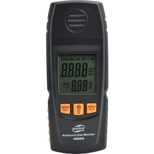 GM8806 Standard Intelligence Ammonia Detector Farm Ammonia Concentration Measuring Instrument, Poultry House, Poisonous Gas