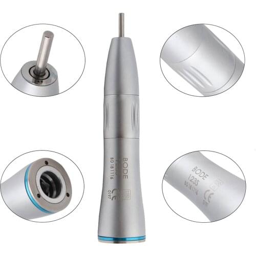 Dental Low Speed Handpiece Inner Water Spray Air Turbine Straight Handpiece Dental Handpiece BODE BD123S