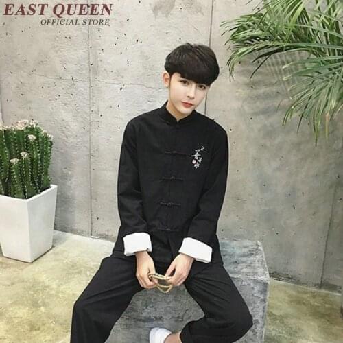 Traditional chinese clothing long sleeve chinese traditional men clothing shanghai tang chinese traditional men clothing KK568W
