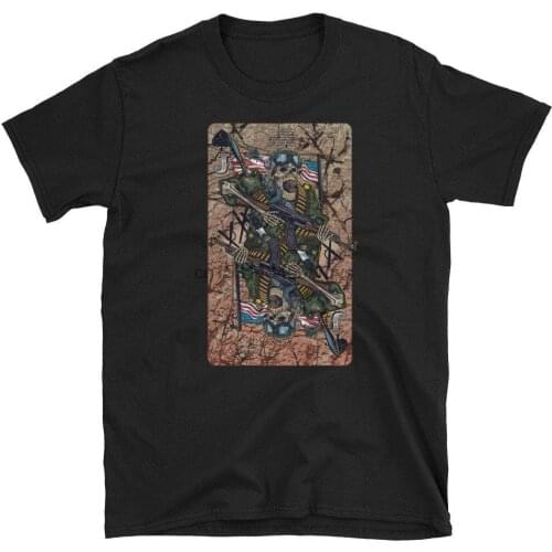 Spec Ops Military Playing Card T Shirt Military Shirt Army Shirt Deployment Shirt Military Gift Combat T Shirt