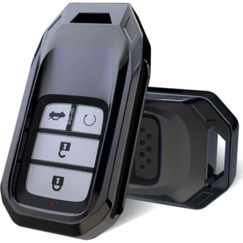 High-end Aerospace zinc alloy car key case Key Cover For Honda Hrv Civic Accord CR-V Fit ODYSSEY CITY JZZE