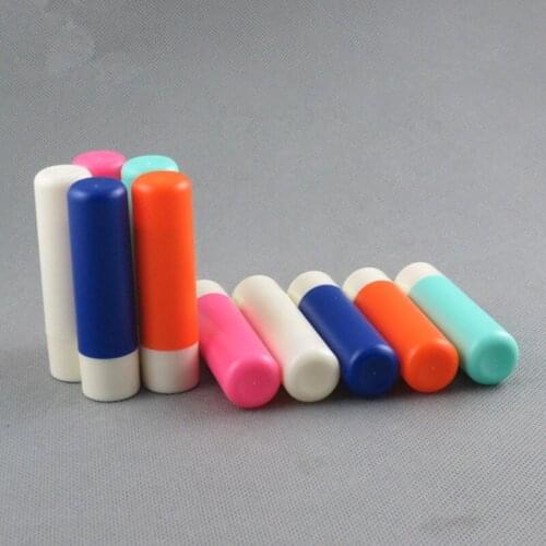 High quality 4G mixed color lipstick tube DIY.Lip Balm lipstick tube nozzle wax bottle lipstick bottle 4G F20172236