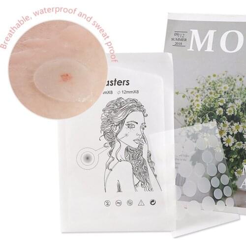 2/3/4 Packs Of Invisible Acne Patch Acne Clean Skin Label Protection Isolation Air Dust Debris Protection Injured Skin Face Care