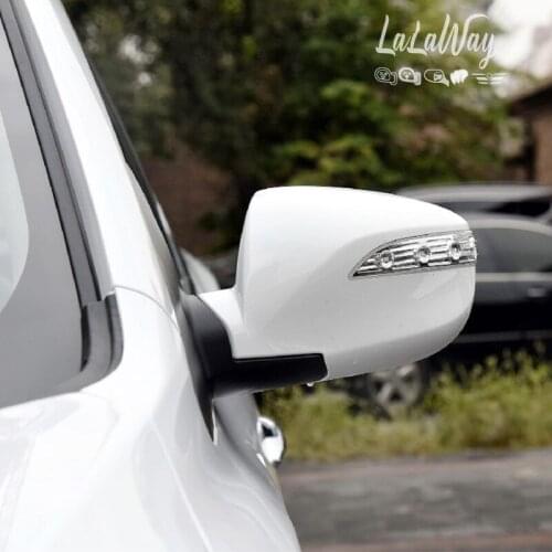 Car Electric Folding Rearview Mirror Assembly Heating Mirror With Light For Hyundai Ix35 2018 2019 2020 2021