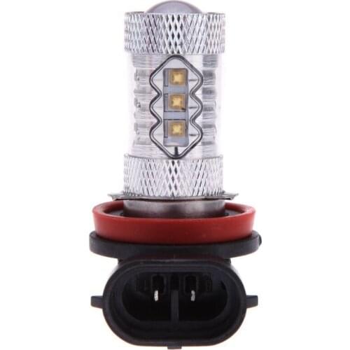 Free Shipping H11 CREEChips LED Car DRL Fog Light Bulbs - 10000K Deep Blue- Plug-n-Play (Pack of 2)
