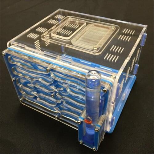 Big 9color available DIY moisture with feeding area ant nest ,ant farm acryl, insect ant nests villa pet mania for house ants