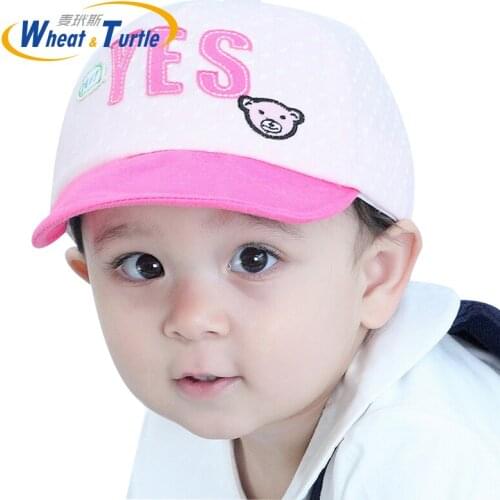 Months Baby Boy Girl Autumn Hats Children Baseball Caps Kids Peaked Beret Hats Infant Lovely Cricket-Cap Cute Cartoon Kids Girl