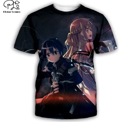 PLstar Cosmos jojos Bizarre Adventure 3D Printed Men for women t shirt summer Short sleeve shirt Casual T-shirt top style-1