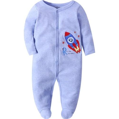 Summer Baby Rompers Spring Newborn Baby Clothes For Girls Boys Long Sleeve Jumpsuit Baby Clothing boy Kids Outfits