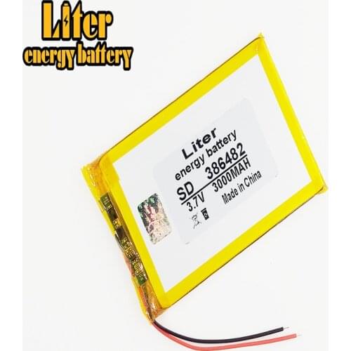 386482 3.7V 3000mah Lithium polymer Battery with Protection Board For VX787 VX530 VX540T VX585 Free Shipping