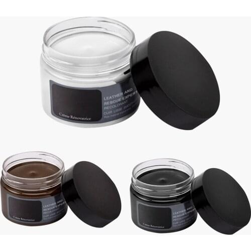 Ml Leather Coloring Paste Black White Brown Leather Shoe Surface Cleaner Repair Change Shoe Polish Sofa Clothing beneficial