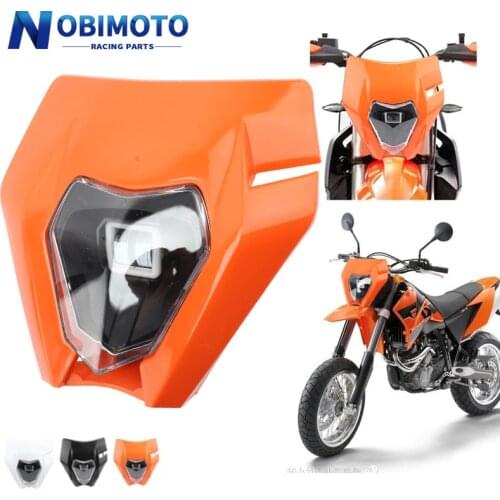 New Motorcycle LED Headlight Fairing Headlamp Head Lamp Light For EXC EXCF XC XCF SX SXF XCW XCFW 125 150 250 300 350 450 530