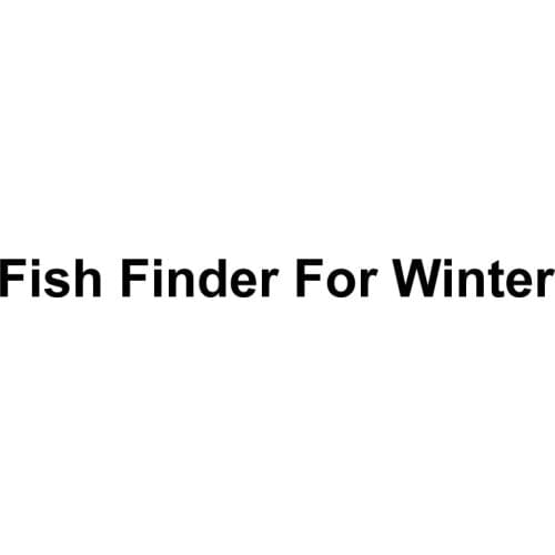 Portable Fish finder Wireless Echo Sounder 0.8-90m Depth Digital Handle Transducer Sensor Sonar Ice Fishing Fish finder
