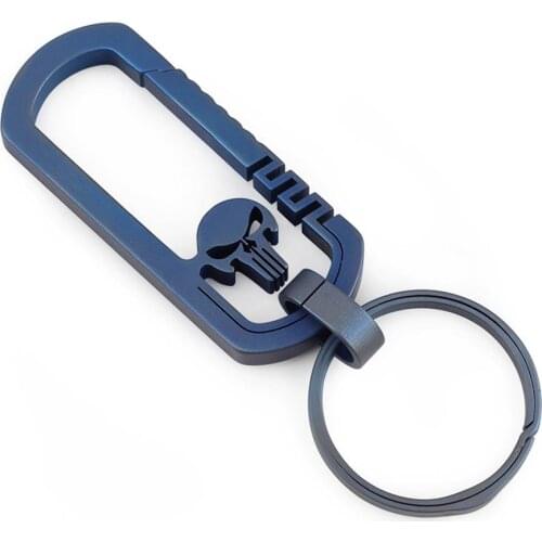 Practical Outdoor Little Tools Titanium Key Rings Multifunctional Anti-Lost Key Chain Hook EDC Tools for Outdoors