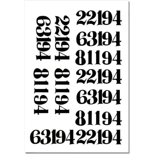 Brdwn The Promised Neverland Unisex Emma Norman Ray Cosplay Tattoo Stickers