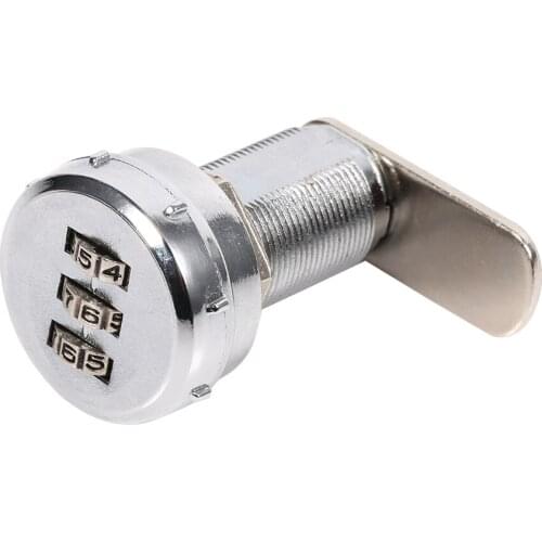 Brand 3 Digit Code Combination Cam Cabinet Lock Convenient Password Security Coded Locks security tools 2019