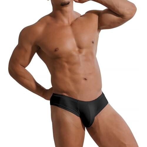 New Modal Briefs Men Underwear Low Waist Sexy Man Underpants Bikini Ropa Interior Hombre Gay Panties Briefs Slip U Convex AD325