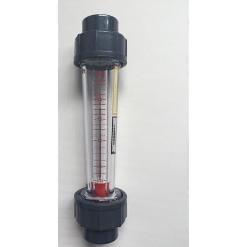 Pipeline Water Rotameter LZS-25 Flow Meter Indicator Counter Sensor Reader 160-1600L/H 250-2500L/H 300-3000L/H G1.0 DN25