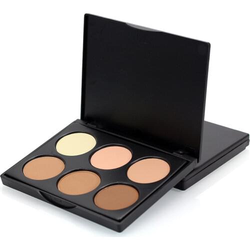 1 PC 6 Colors Face Cream Contour Makeup Palette Concealer Highlighter Set Cosmetic Beauty Kit contour palette