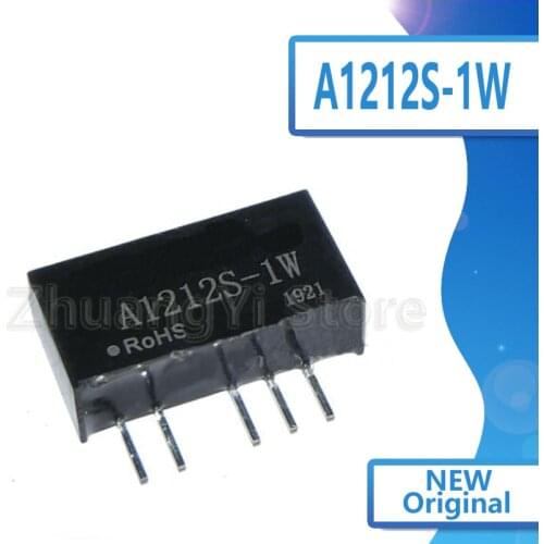 1pcs/lot Brand new original A1212S-1W single chip isolated power supply 12V turn positive and negative 12V