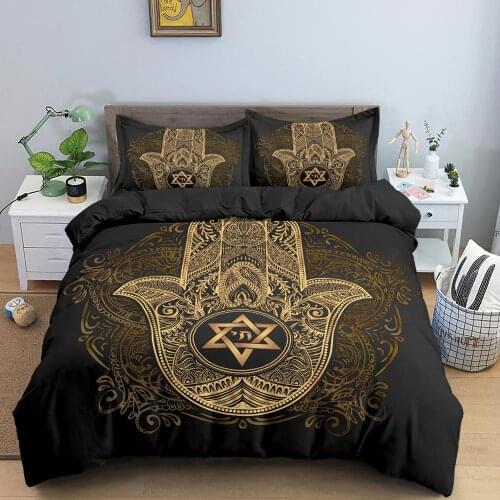 Bohemian 3d Bedding Sets Mandala Duvet Cover Set Pillowcase Queen King Size Kids Boys Bedspread
