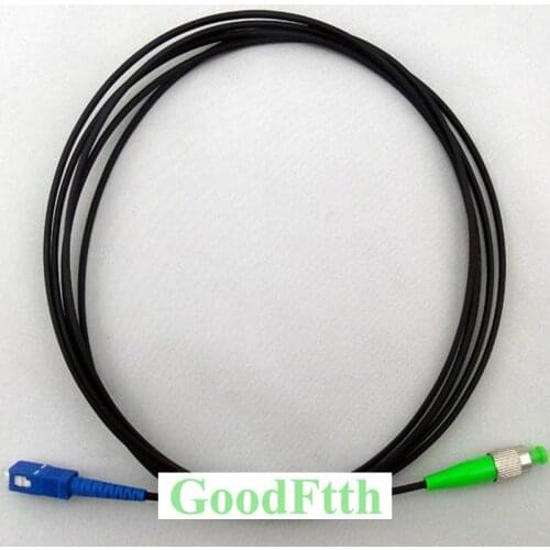Armoured Armored Tactical Field Patch Cord SC-FC/APC FC/APC-SC/UPC SM Simplex TPU GoodFtth 1-15m