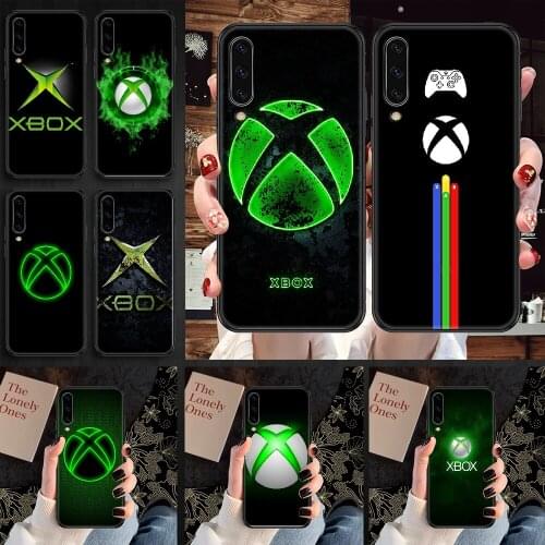 Games-XBOX Phone case For Samsung Galaxy A 3 5 7 8 10 20 21 30 40 50 51 70 71 E S 2016 2018 4G black soft funda luxury bumper