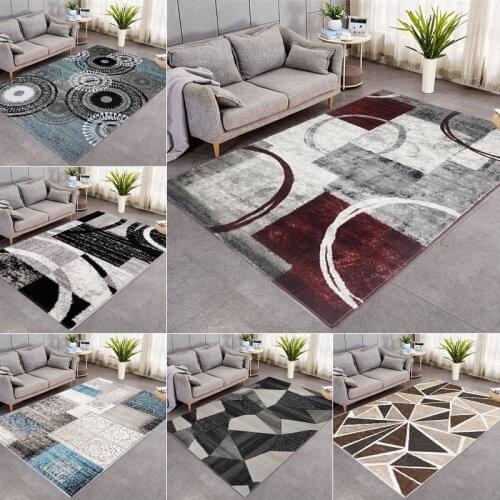 Home Bedroom Decor Carpets Floral Prints Modern Living Room Decoration Bed Bedside Blanket Area Rug Floor Protection Mat