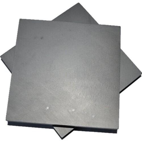 5pcs Graphite Plate Panel Sheet High Pure Carbon Graphite Electrode Plate Pyrolytic Graphite Carbon Sheet 50*40*3mm Mould DIY