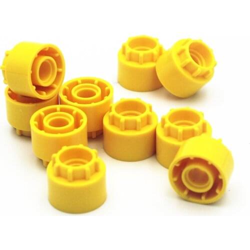 MOC Building Blocks Self-Locking Bricks Technical Parts 10pcs Technical GEAR MIDDLE RING compatible with lego for Kids Boys Toy