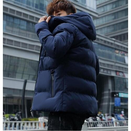 2020 New High Quality Thick Cotton Jacket Men Coat Snow Parkas Male Warm Clothing Winter Cotton Jacket Outerwear