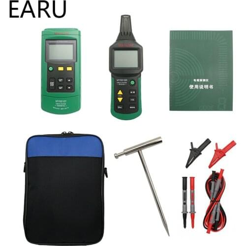 Portable Professional Wire Cable Tracker Metal Pipe Locator Detector Tester Line Tracker Voltage 12~400V Circuit Breaker Finder