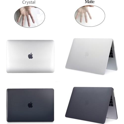 PVC Transparent laptop cases for MacBook Pro 16 Case matte cover For Pro16 model A2141 Thermal Protection case For Pop Pro16
