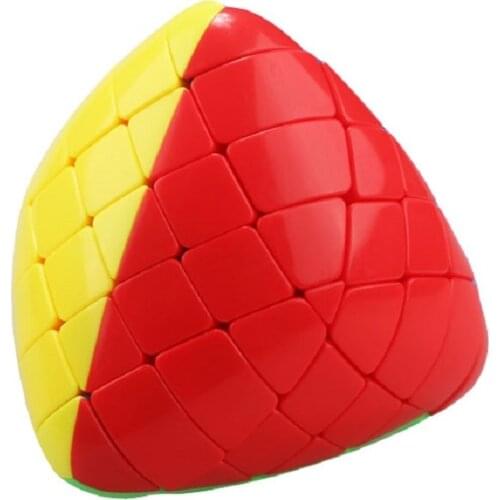 Shengshou Mastermorphix 5x5 6x6 4x4 3x3 Stickerless Colorful Cubing Speed Magic Puzzle Cubes Education Toys Kids Cubo Magico