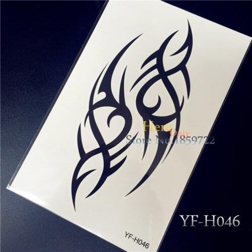 1PC Sex Temporary Tattoo For Man Woman Waterproof Arm Sleeve Tatoo Sticker Harajuku Makeup Maquiagem Tattoo Paste HYFH46