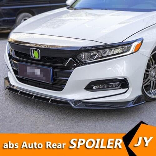 For Honda Accord Body kit spoiler 2018-2019 For Accord SC ABS Rear lip rear spoiler front Bumper Diffuser Bumpers Protector