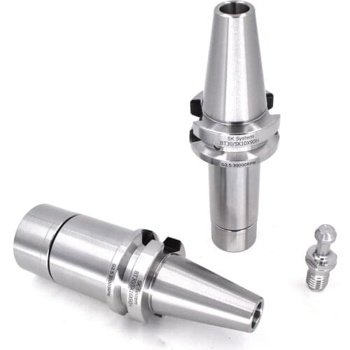 High precision 0.003 1PCS BT30 SK16 SK10 BT30 60L 90L lathe chuck toolholder collet chuck for CNC machine mill