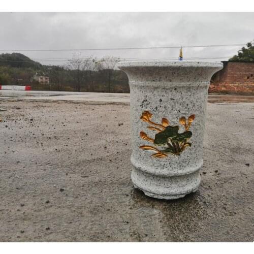 26cm/10.24in Good Classic Simple Design Round Bonsai Planter Home Gardening Cement Indoors &Outdoors Succulent Flower Pot Mold