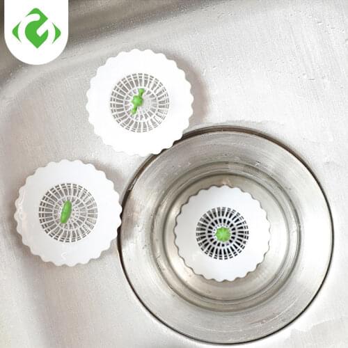 5Pcs Sink Strainer Filter Anti-blocking Hair Catcher Stopper Plug Trap Shower Floor Drain Covers Bathroom Kitchen Accessories